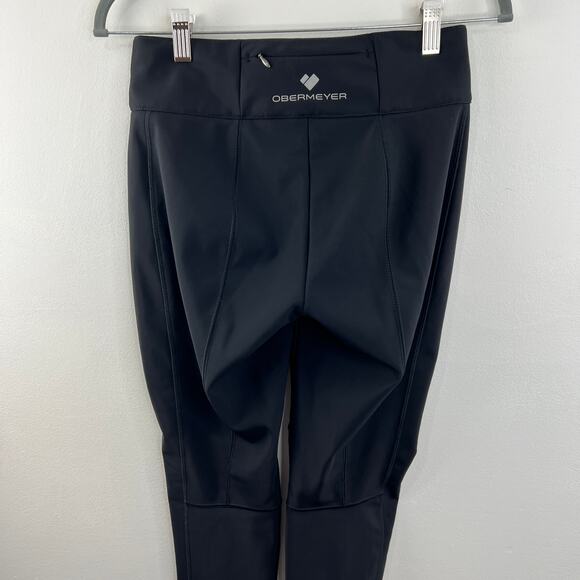 Obermeyer Women's Jinks ITB Ski Snow Pants 15100 Black Stirrups Winter Pocket 2 - Picture 5 of 8